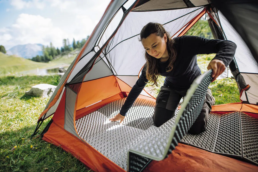 Matelas mousse de trekking pliable - MT500 Isolant - 195 x 55 cm - 1 personne