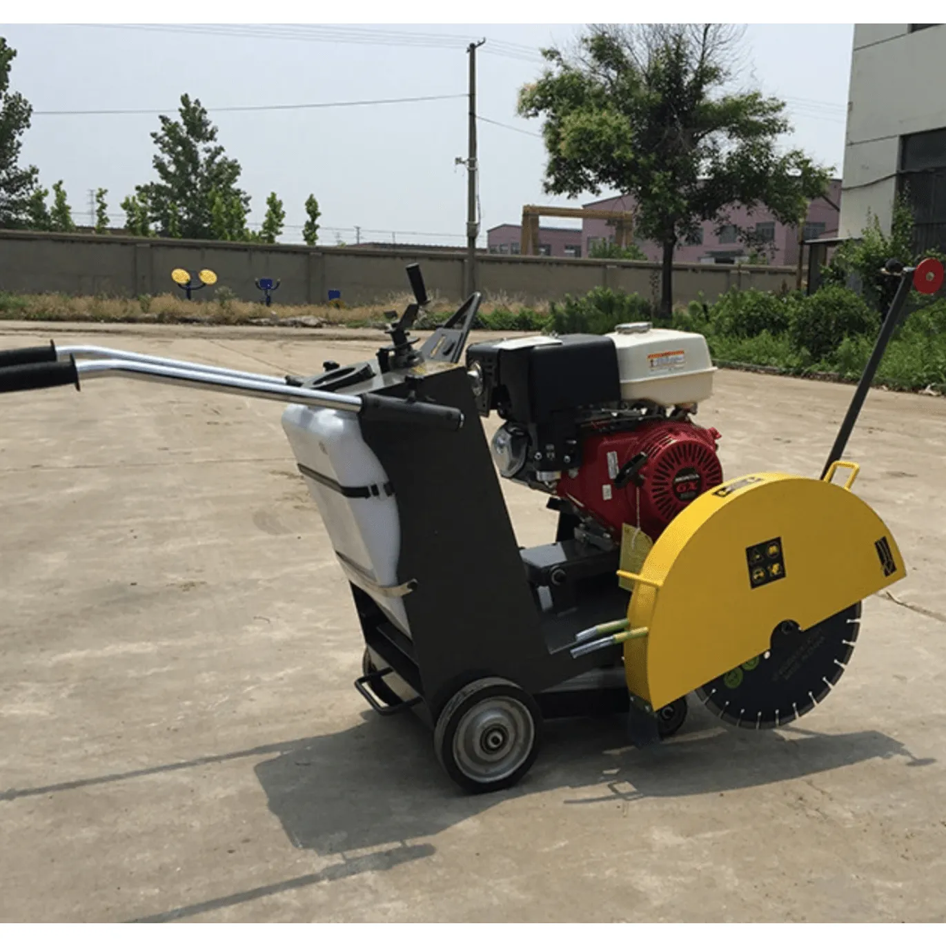 Meg 11HP Industrial Heavy-Duty Walk Behind Concrete Floor Saw Cutter