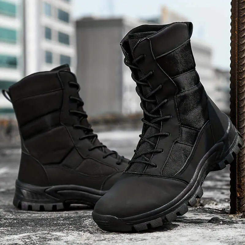 Men's Camo Insulated Hiking Boots | High Top Trekking