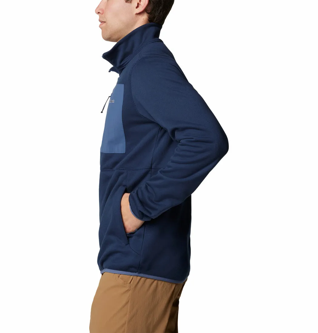 MEN'S COLUMBIA HIKE HALF ZIP II - COLLEGIATE NAVY