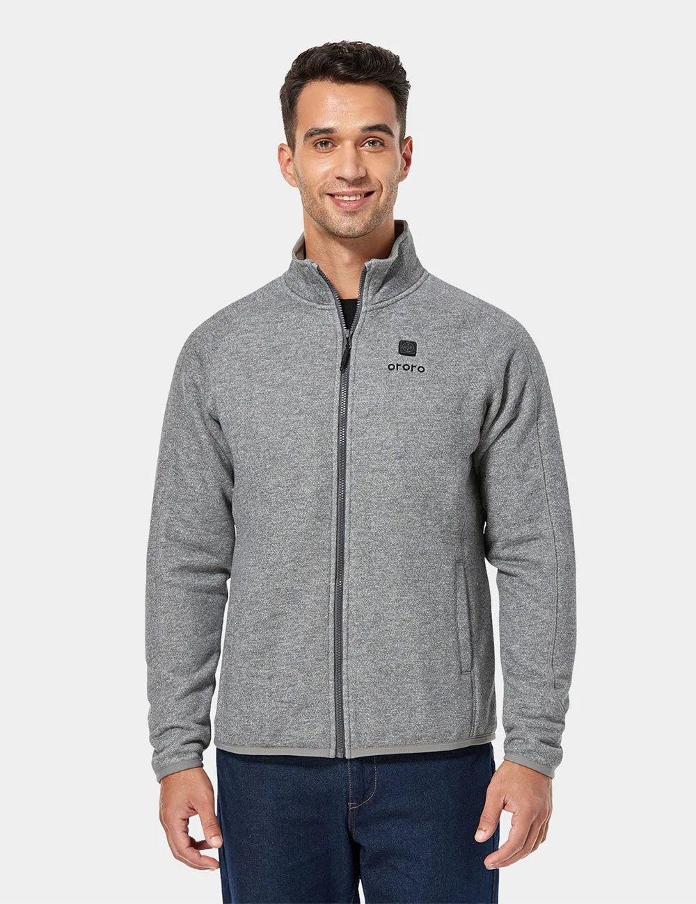 Men's Heated Full-Zip Fleece Jacket - Other Colours