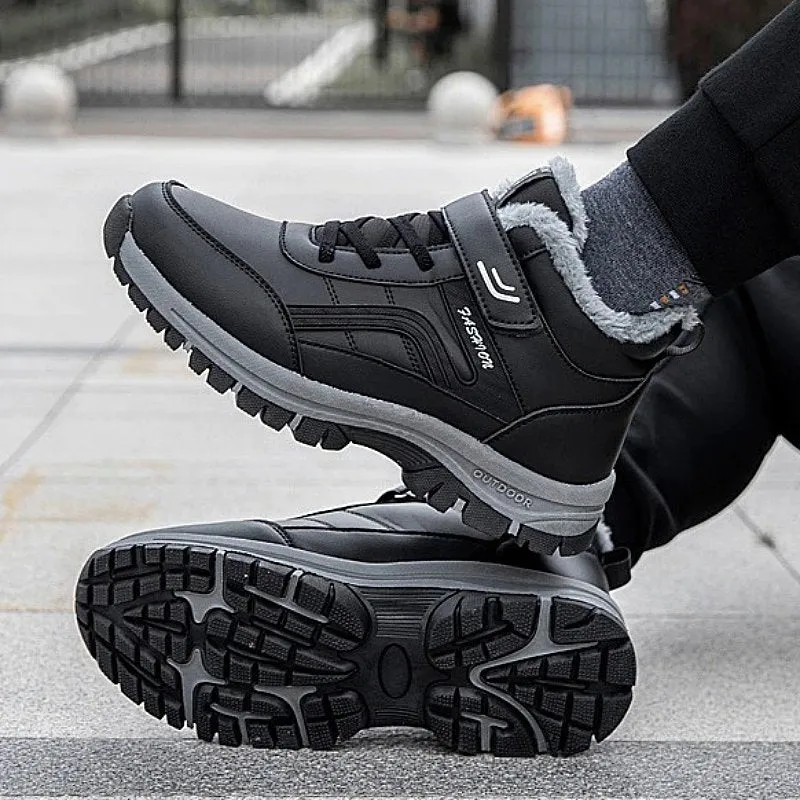 Men's Hiking Shoes – Insulated Thermal Outdoor Footwear for Stylish Comfort