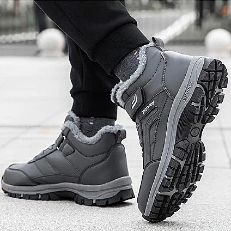 Men's Hiking Shoes – Insulated Thermal Outdoor Footwear for Stylish Comfort