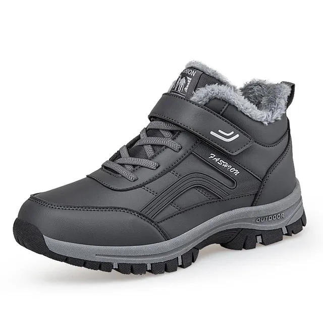 Men's Hiking Shoes – Insulated Thermal Outdoor Footwear for Stylish Comfort