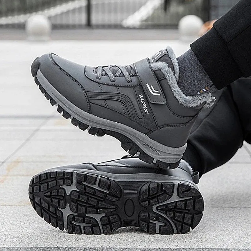 Men's Hiking Shoes – Insulated Thermal Outdoor Footwear for Stylish Comfort