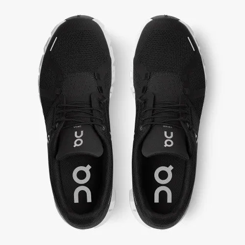 MENS ON CLOUD 5 - BLACK/WHITE