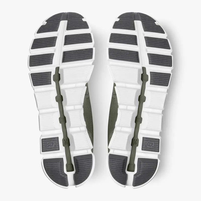 MENS ON CLOUD 5 - OLIVE/WHITE