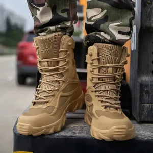 Men’s Tactical Snow Boots (Size 39-48) – Ultra-Light Waterproof Hiking & Climbing Shoes