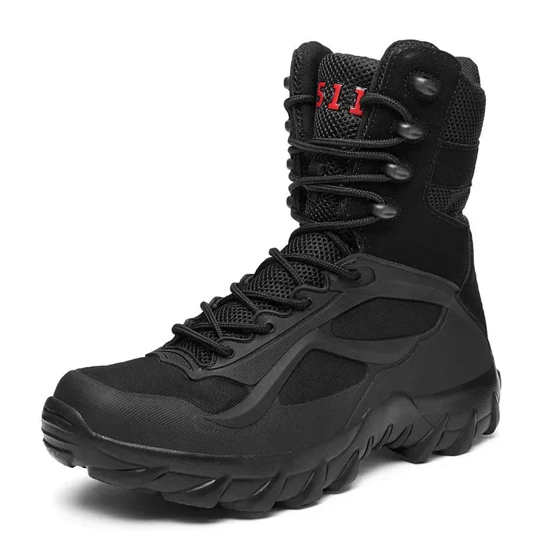 Men’s Tactical Snow Boots (Size 39-48) – Ultra-Light Waterproof Hiking & Climbing Shoes