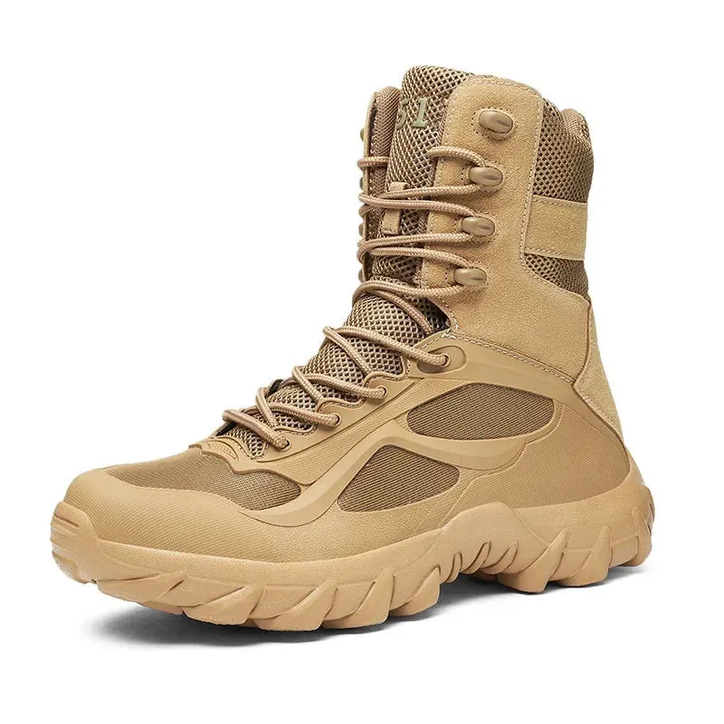 Men’s Tactical Snow Boots (Size 39-48) – Ultra-Light Waterproof Hiking & Climbing Shoes