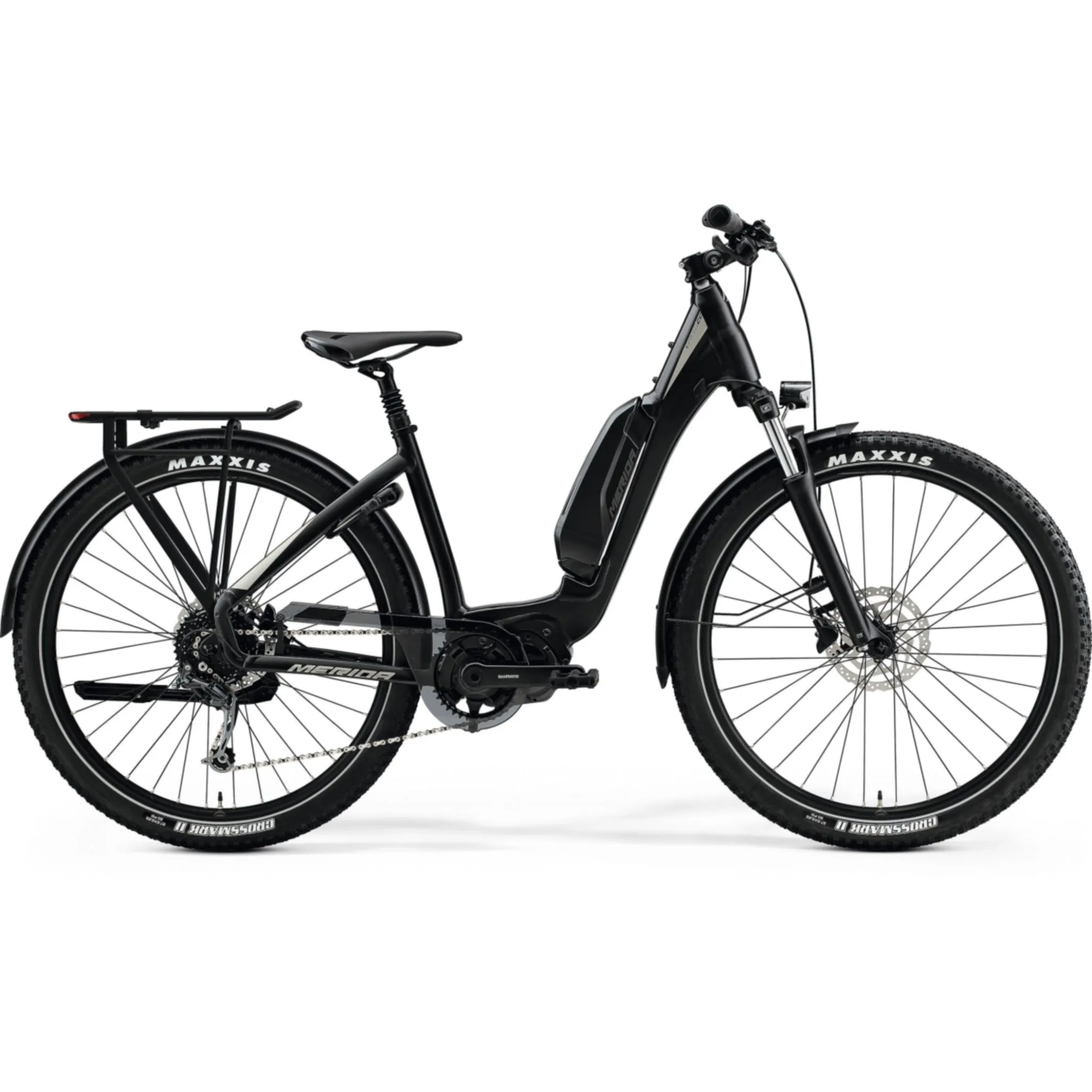 Merida Espresso CC 400SE EQ Electric Trekking Bike 504Wh Battery E6100 Motor Silk Black/Titan