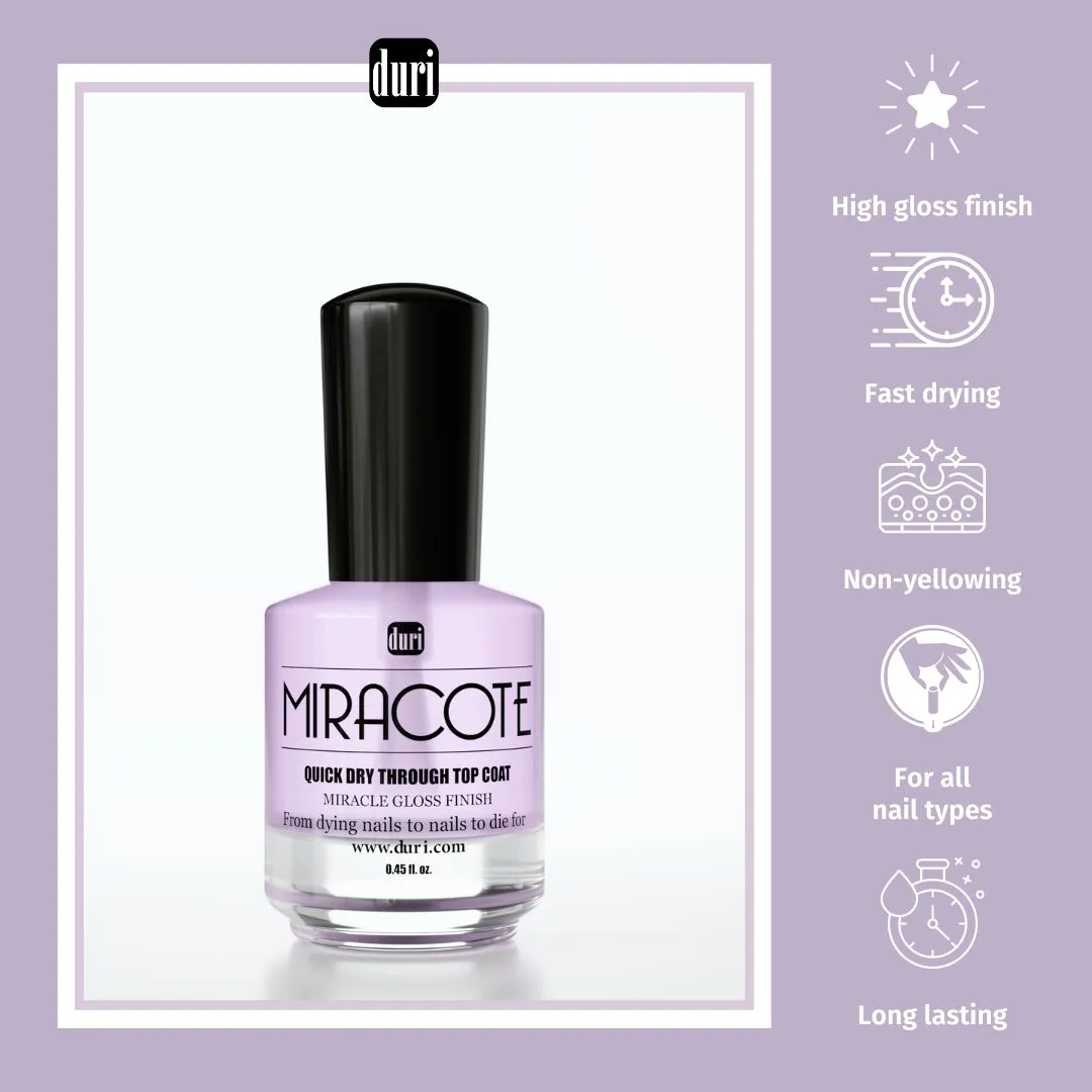 Miracote Quick Dry Through Top Coat