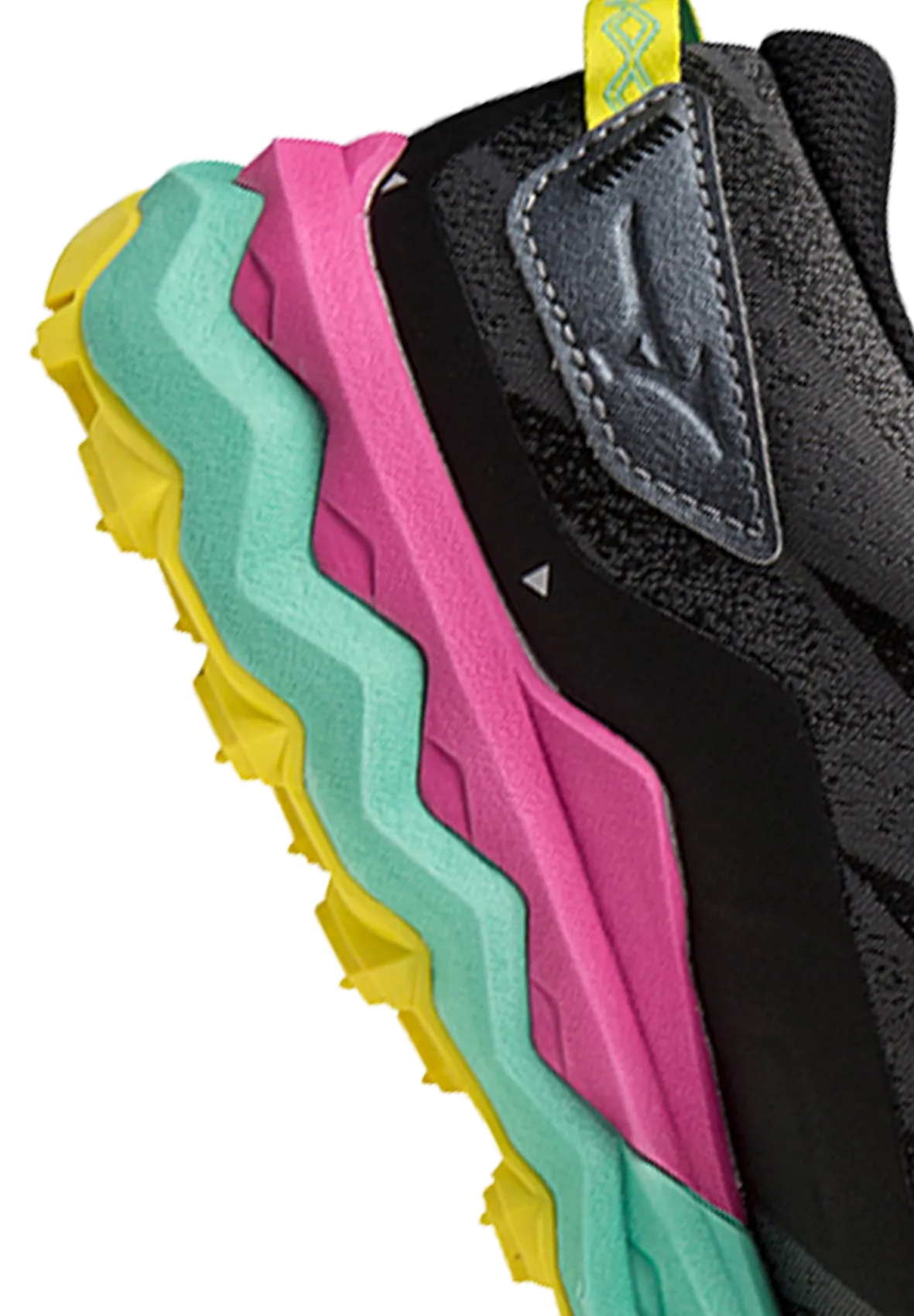 Mizuno Wave Daichi 7 Womens - Iron Gate/Ebony/Fuchsia Fedora