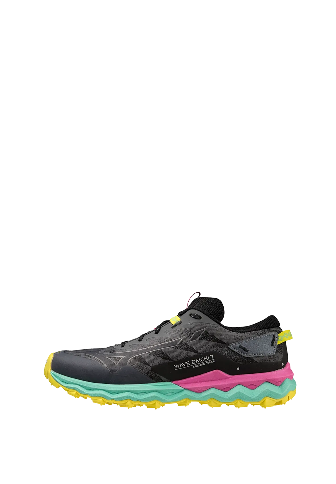 Mizuno Wave Daichi 7 Womens - Iron Gate/Ebony/Fuchsia Fedora