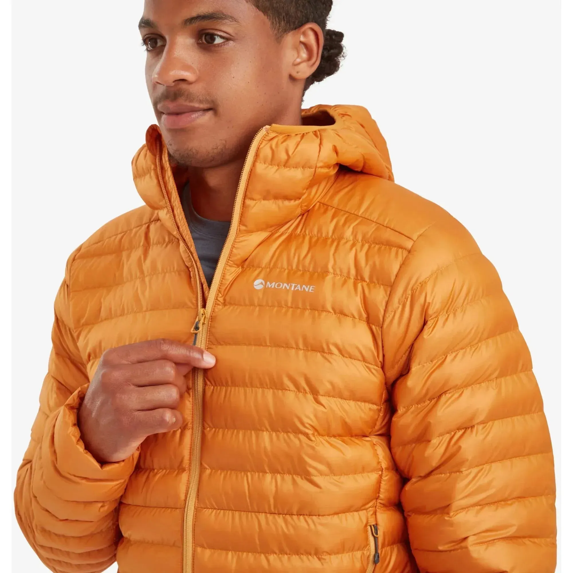 Montane Men's Icarus Hooded Synthetic Insulated Jacket - Flame Orange - Medium