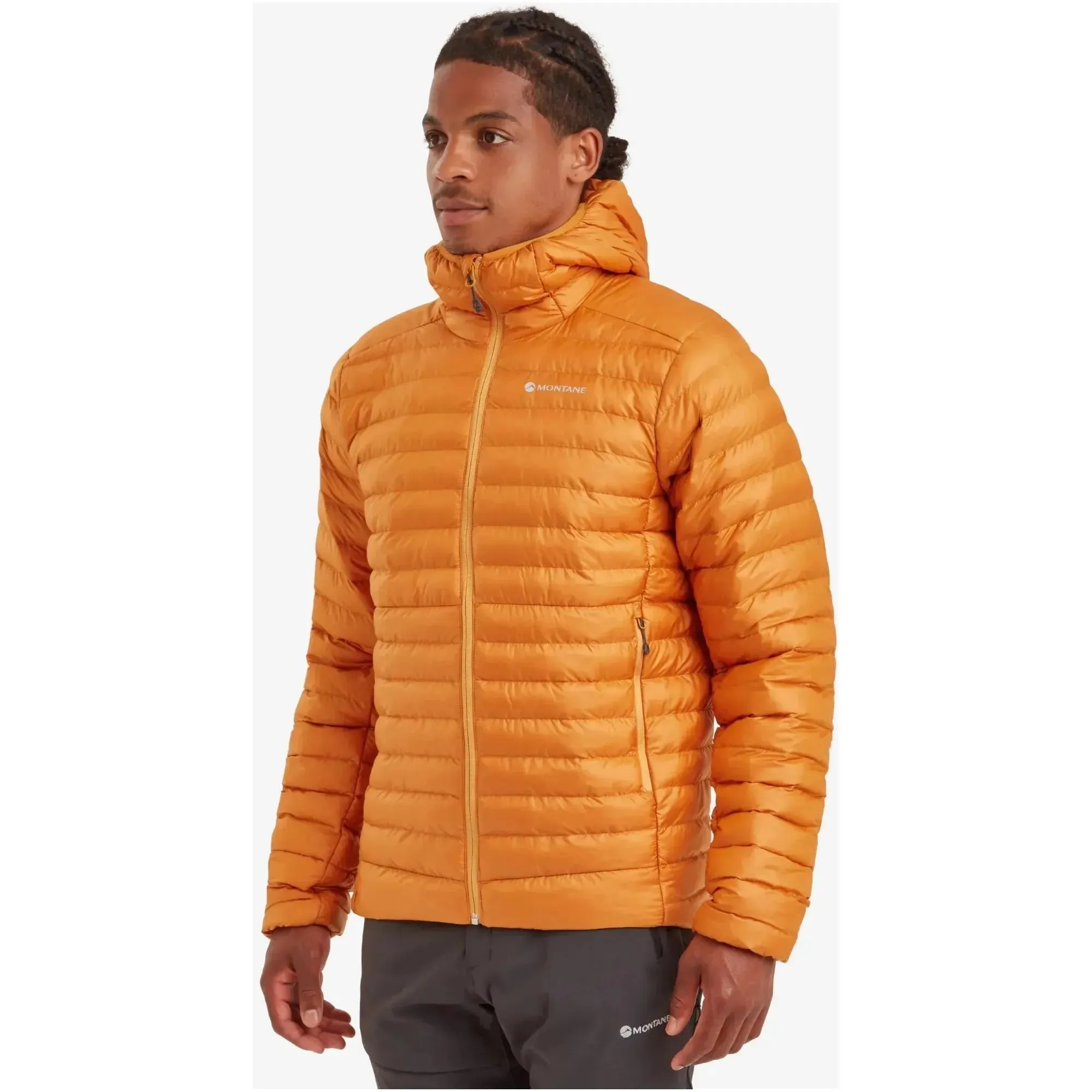 Montane Men's Icarus Hooded Synthetic Insulated Jacket - Flame Orange - Medium