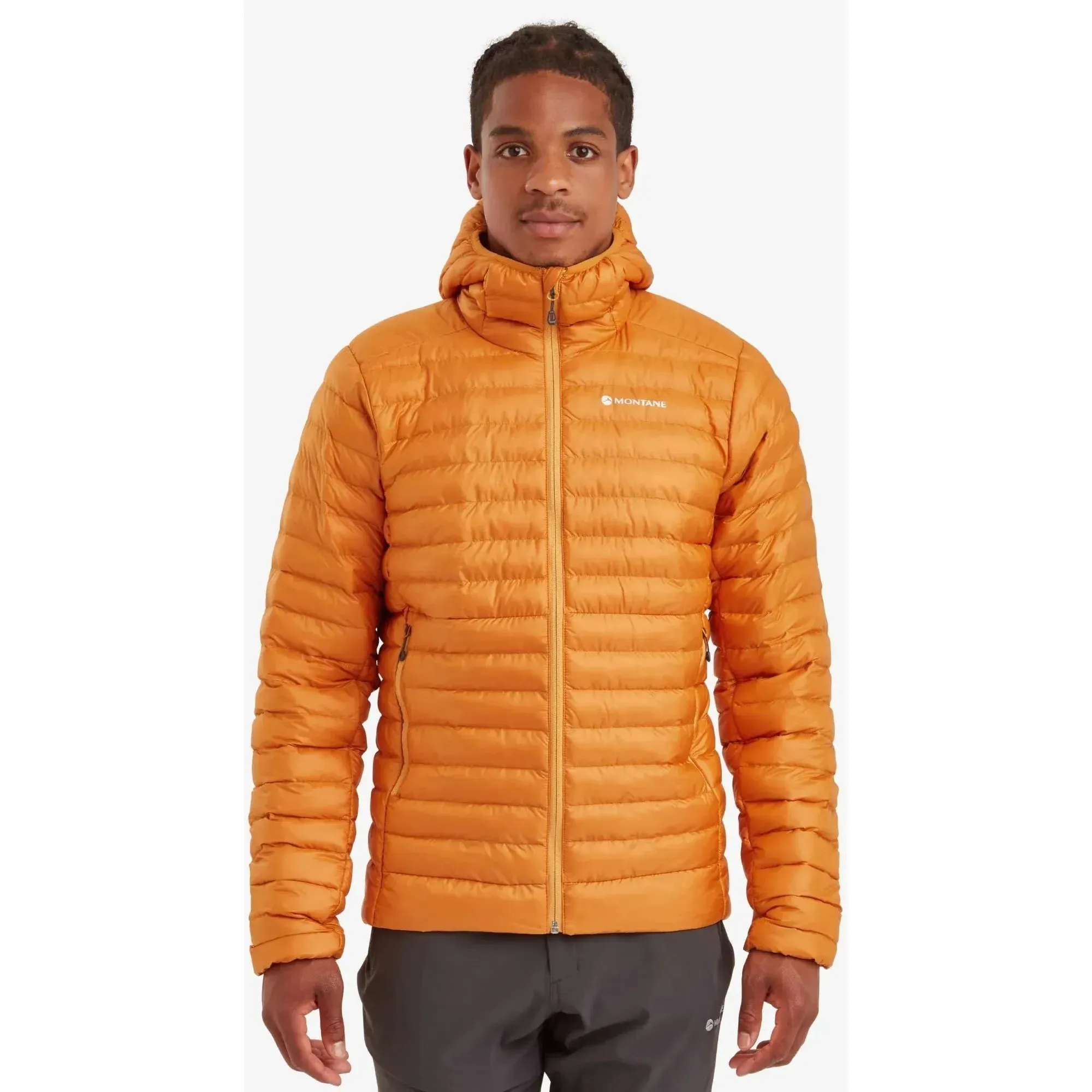 Montane Men's Icarus Hooded Synthetic Insulated Jacket - Flame Orange - Medium