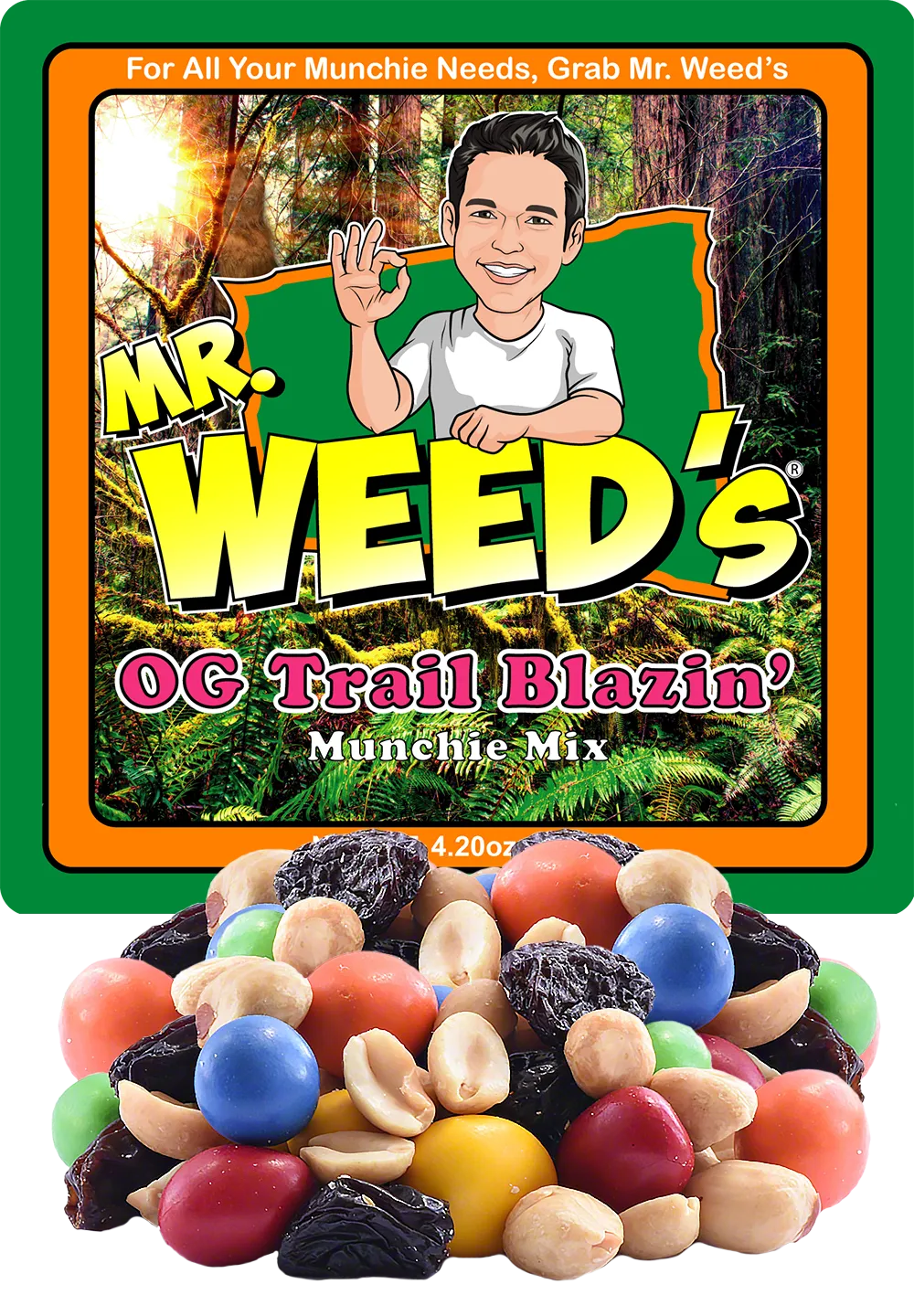 Mr. Weed's OG Trail Blazin' Munchie Mix