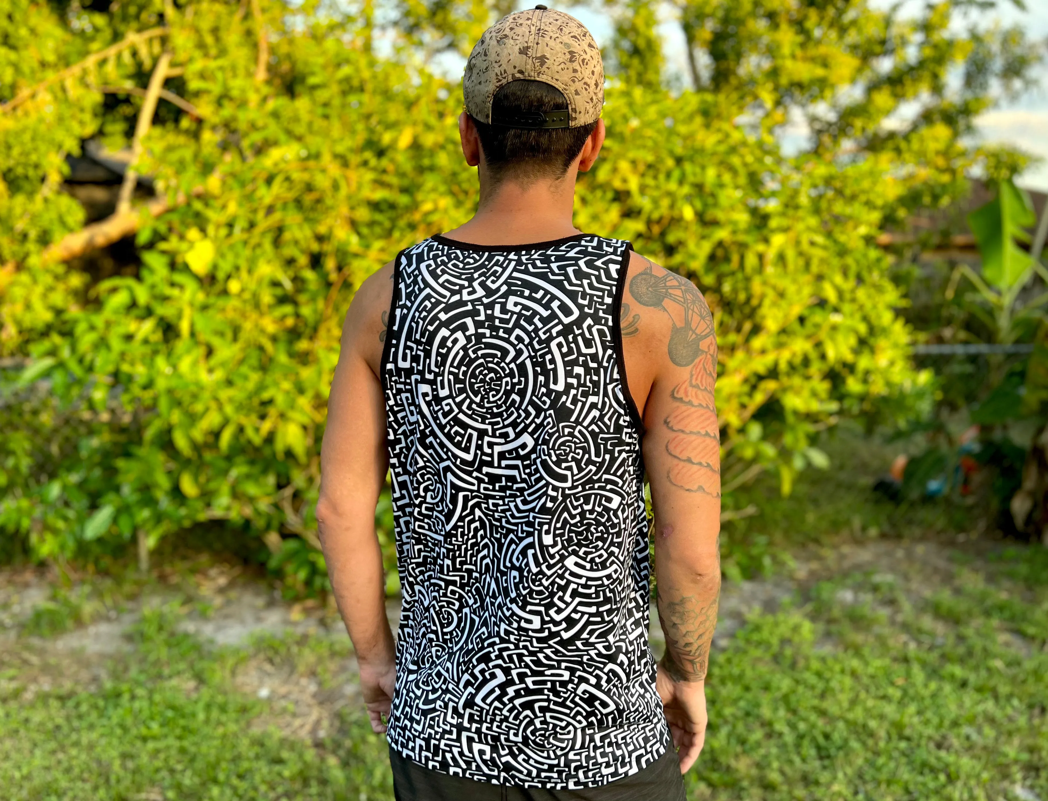 Mystic Maze Tank Top by Curtis Lapham