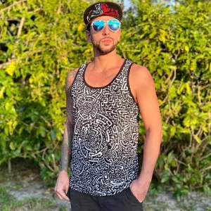 Mystic Maze Tank Top by Curtis Lapham