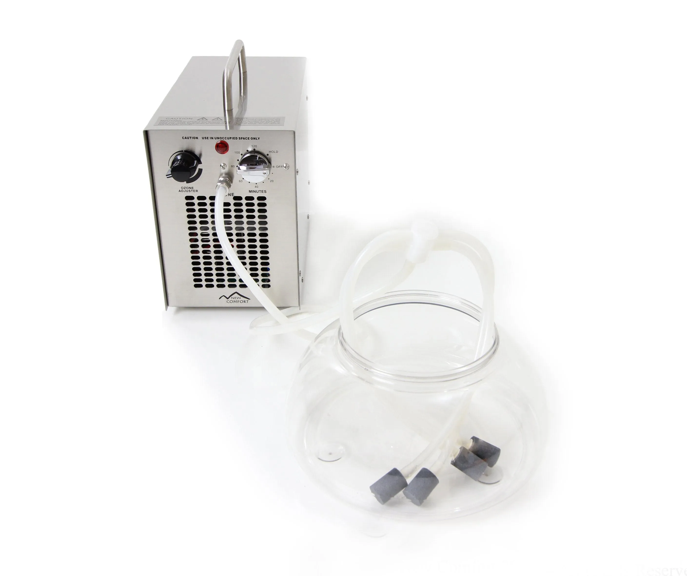 New Comfort Dual Action Stainless Steel Ozone Generating Air & water Purifier by Prolux
