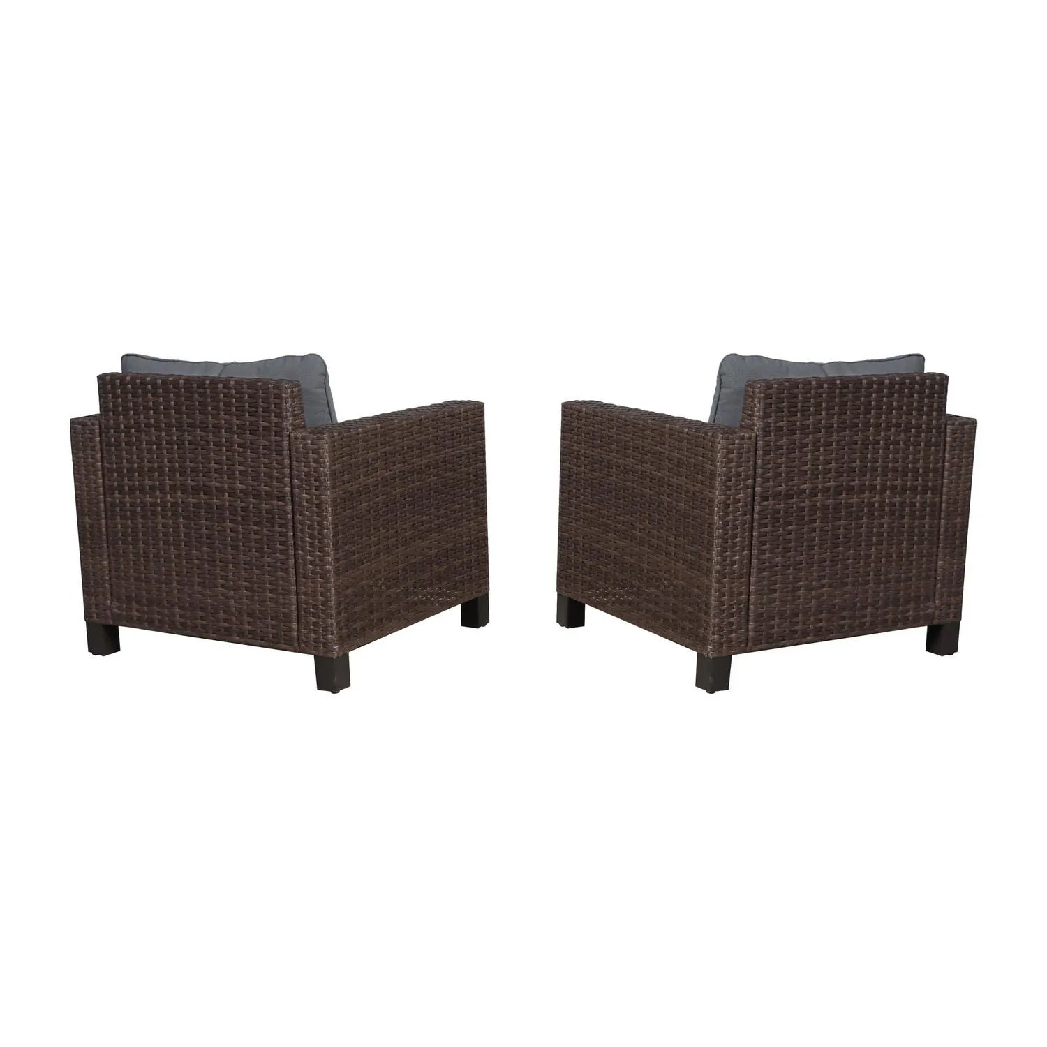 New in box! Better Homes & Gardens Brookbury Club Chair, 2 Pack, Grey! Retails $565