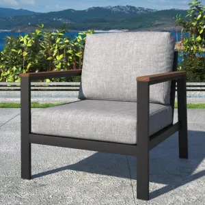 NEW Retails $650  Townsend Outdoor Patio Lounge Chair with Sunbrella Cushions