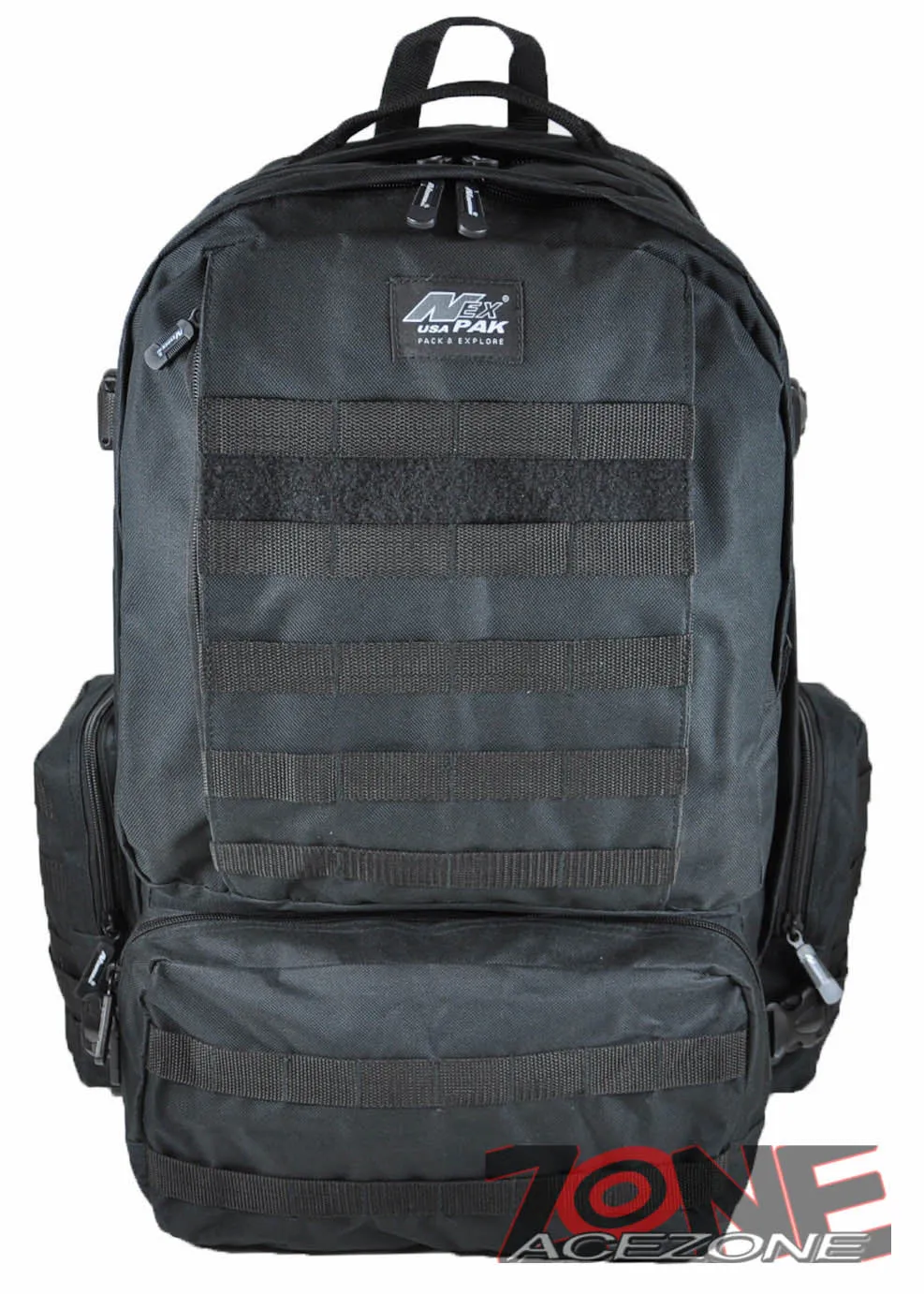 Nexpak USA Backpack Tactical 3 Day Assault Hunting Camping Outdoor OP822 BLACK