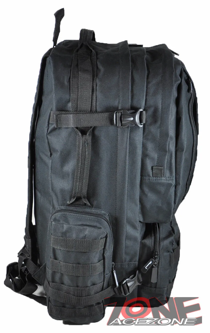Nexpak USA Backpack Tactical 3 Day Assault Hunting Camping Outdoor OP822 BLACK