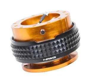 NRG Quick Release 2.1 - Rose Gold Body / Black Pyramid Ring
