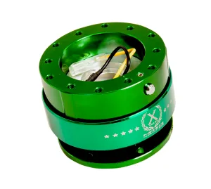 NRG SRK-200GN Green Body Green Ring Quick Release Gen 2.0