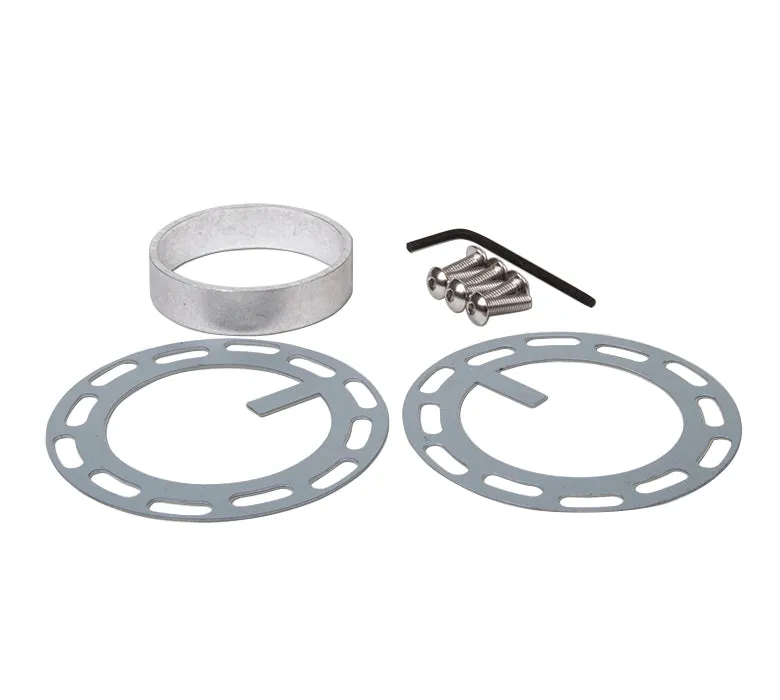 NRG SRK-220BK-SL: Black Body / Invader Silver Ring Quick Release Gen 2.2