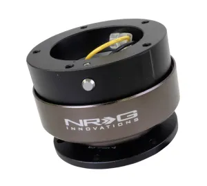 NRG SRK-350BK Black / Black Quick Release Gen 2.5