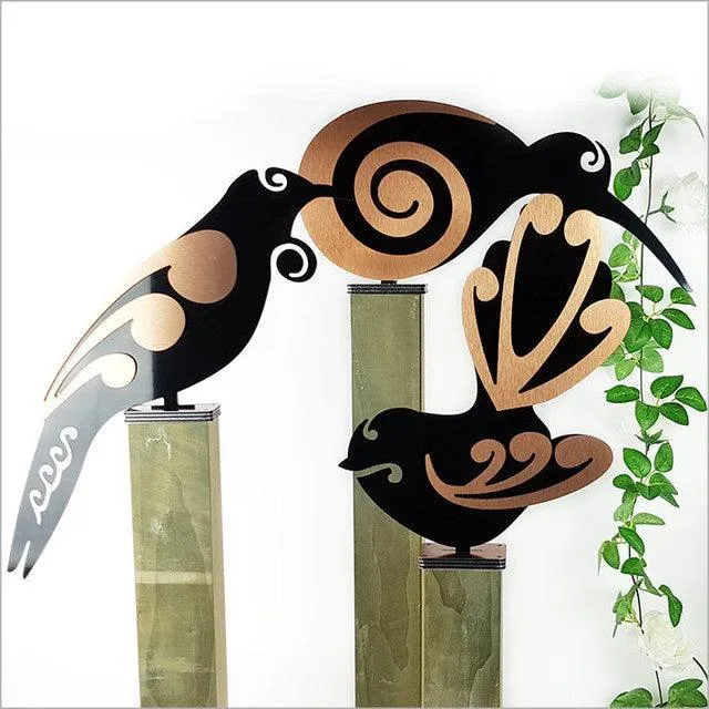 NZ Made Outdoor Kiwi Bird on Stand