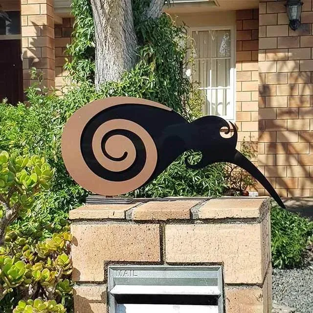 NZ Made Outdoor Kiwi Bird on Stand