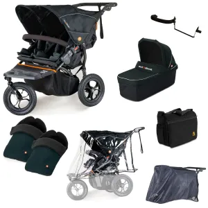 Out n About Nipper Double Duo Ultimate Kit in Forest Black
