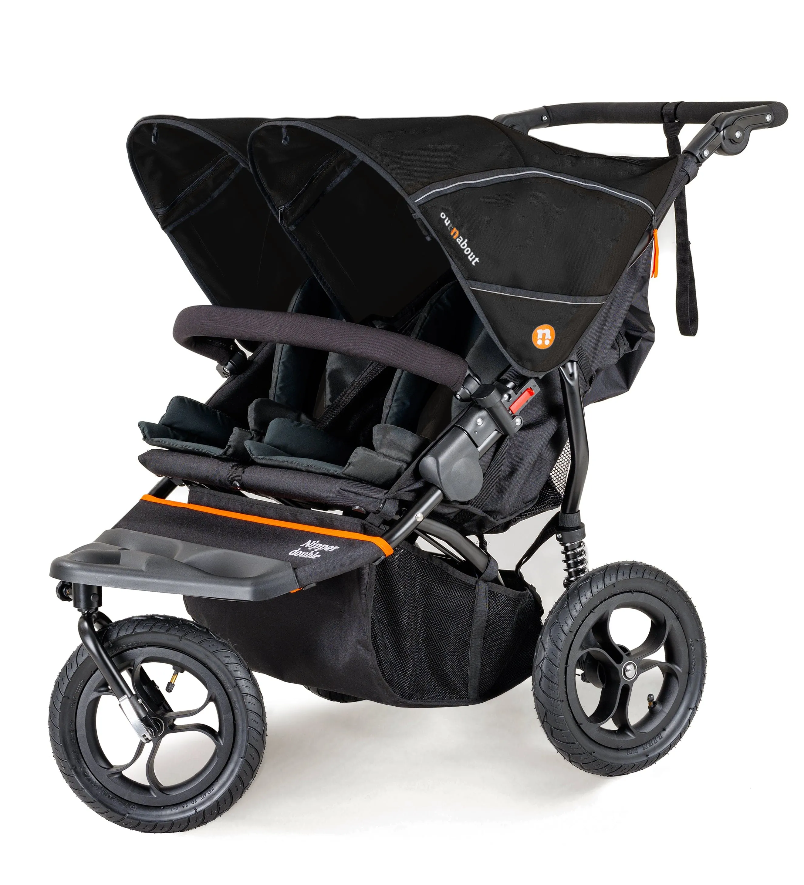 Out n About Nipper Double Duo Ultimate Kit in Summit Black