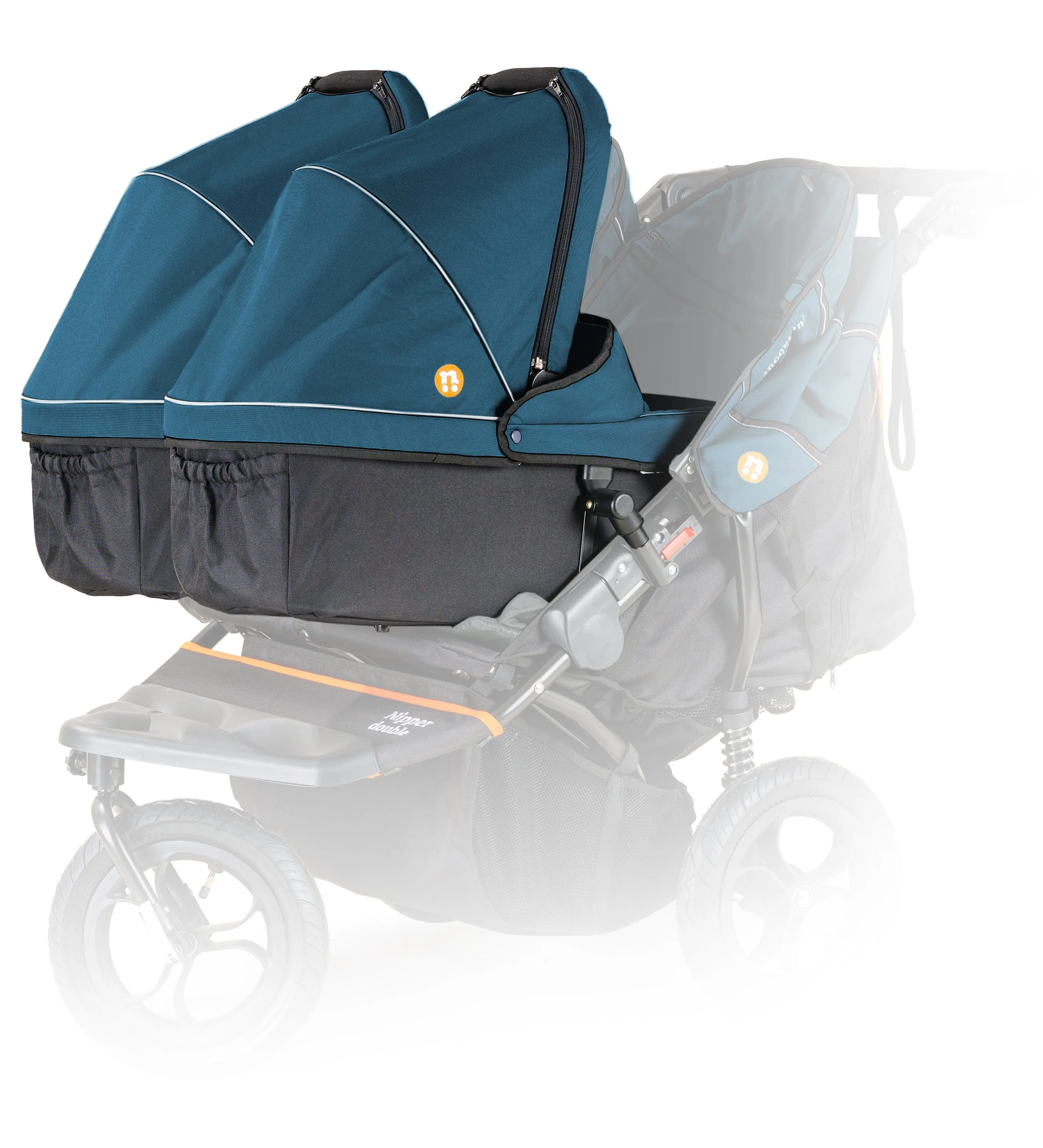 Out n About Nipper Double Twin Essentials Kit in Highland Blue