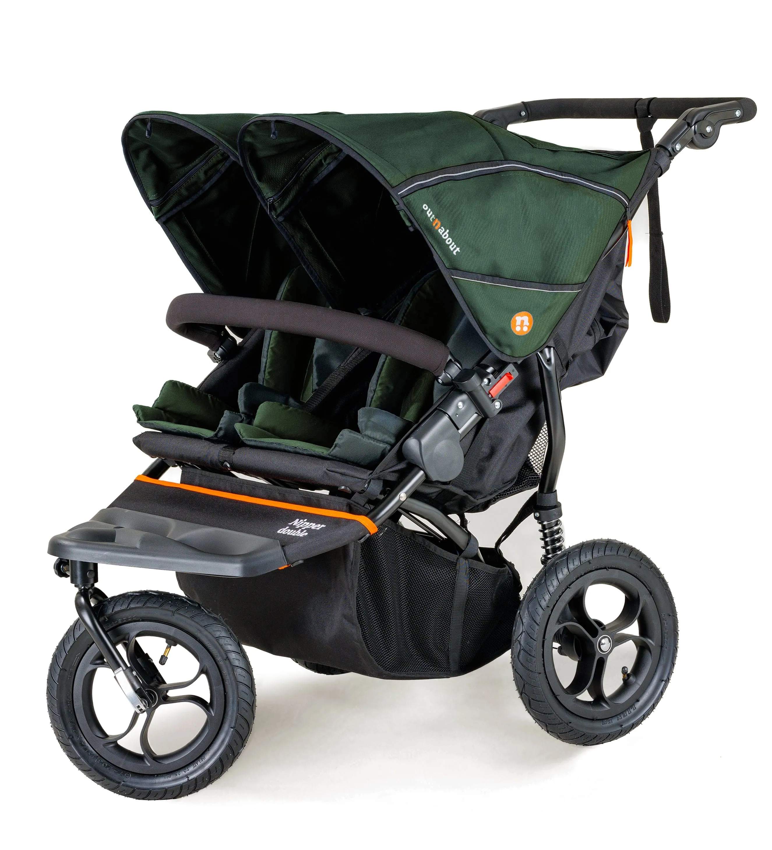 Out n About Nipper Double Twin Essentials Kit in Sycamore Green