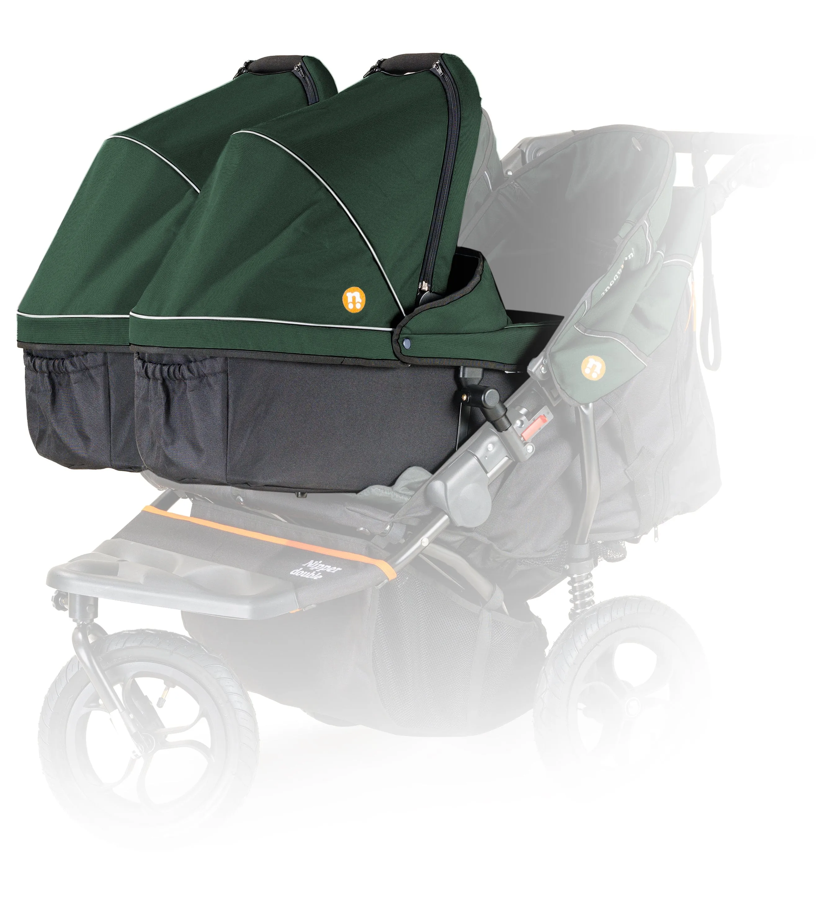 Out n About Nipper Double Twin Essentials Kit in Sycamore Green