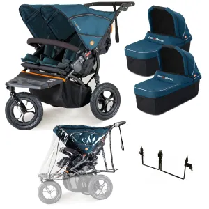 Out n About Nipper Double Twin Starter Kit in Highland Blue