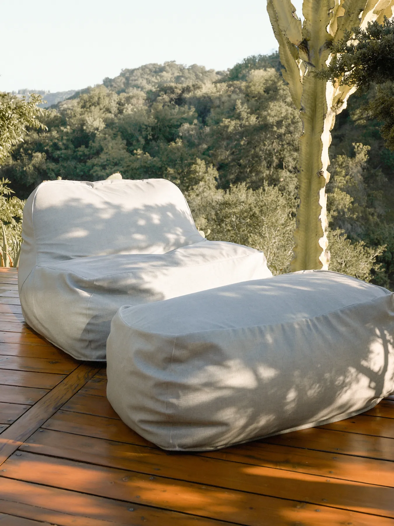 Outdoor All Weather Bundle (Set of Two) - Gray