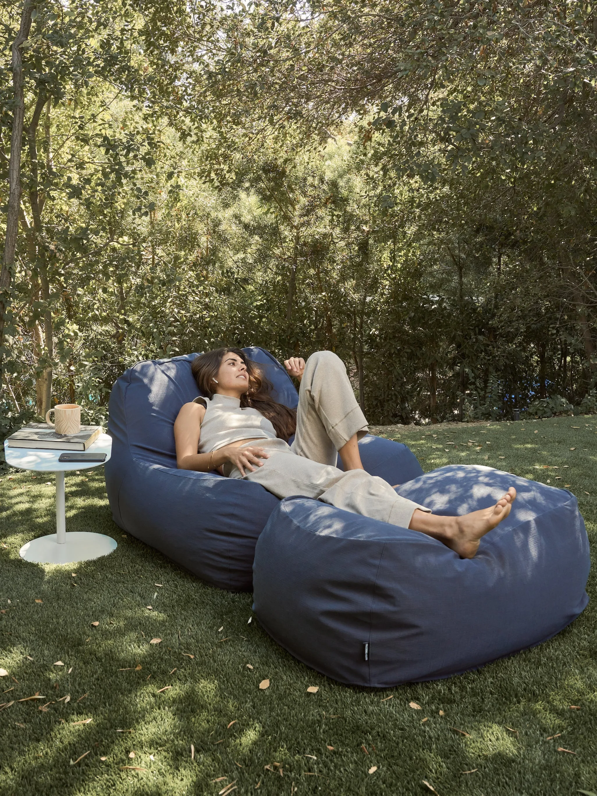 Outdoor All Weather Bundle (Set of Two) - Navy