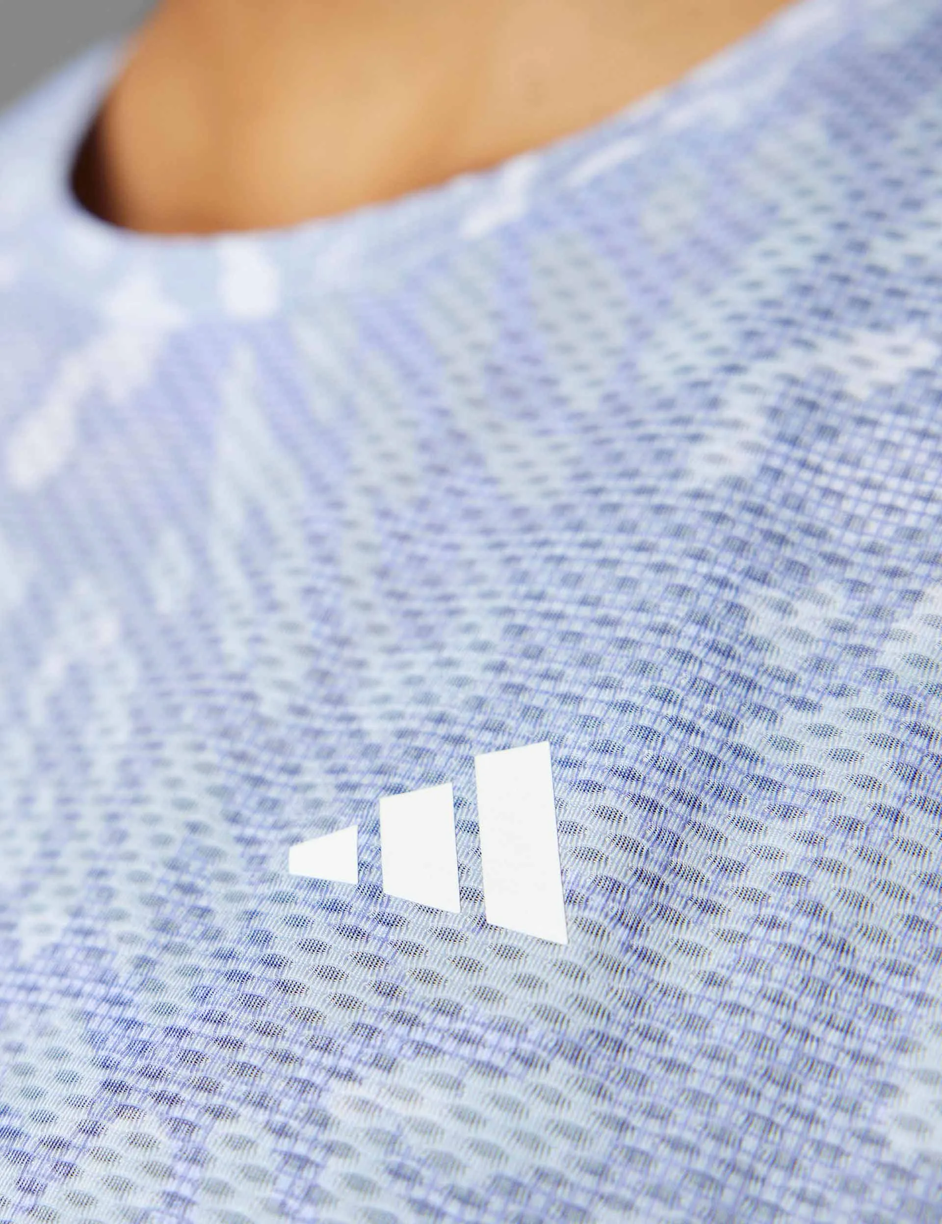 Own the Run CLIMACOOL 3-Stripes Tank Top - Dash Grey/Violet Tone