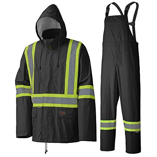 Pioneer V1080170 Waterproof Lightweight Jacket and Pants Combo Rainsuit