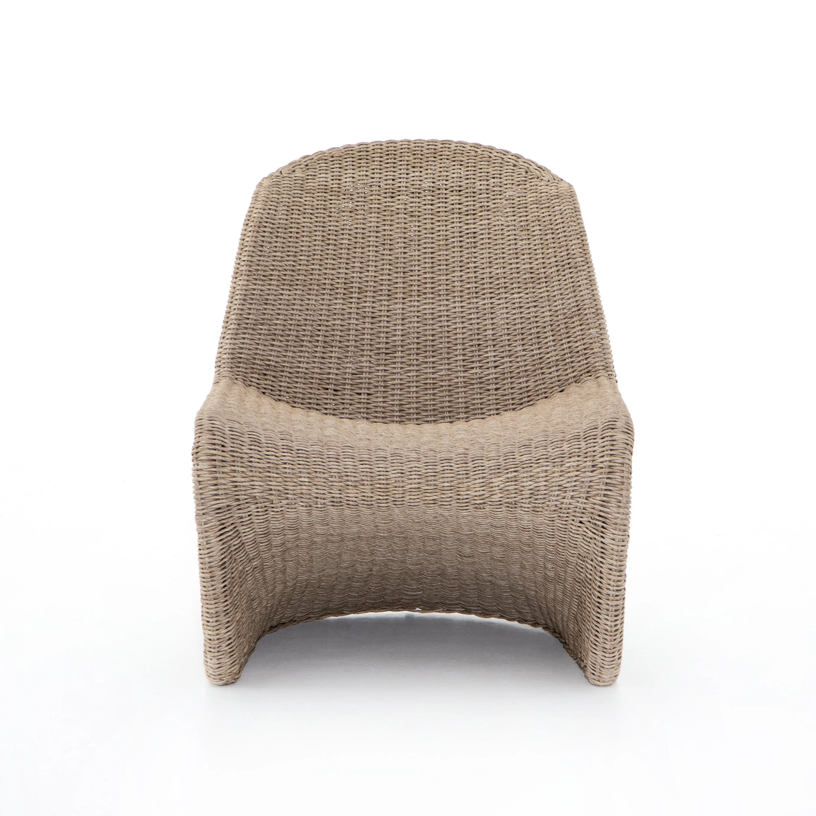 Portia Outdoor Occasional Chair-Vintage White