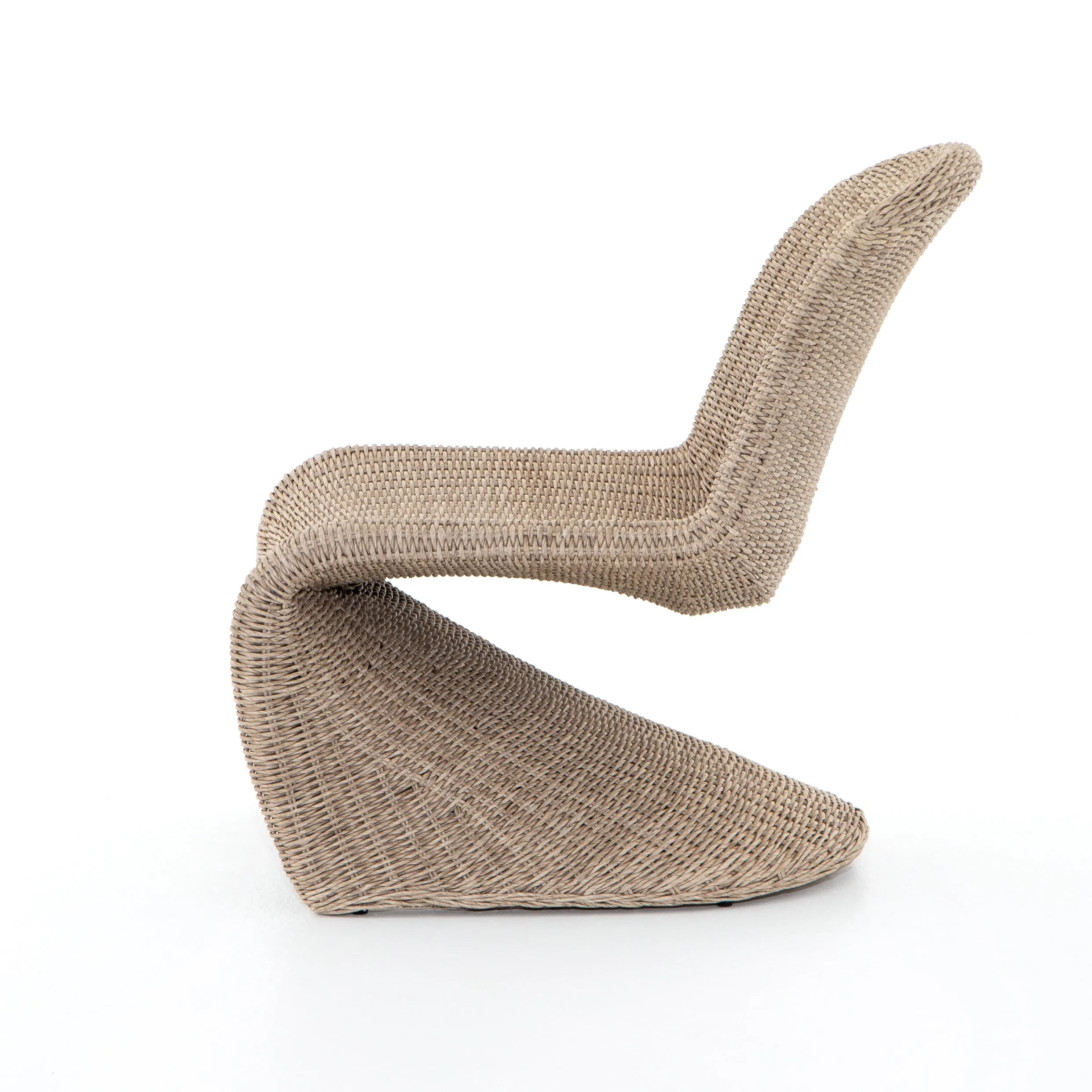 Portia Outdoor Occasional Chair-Vintage White