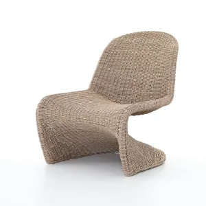 Portia Outdoor Occasional Chair-Vintage White