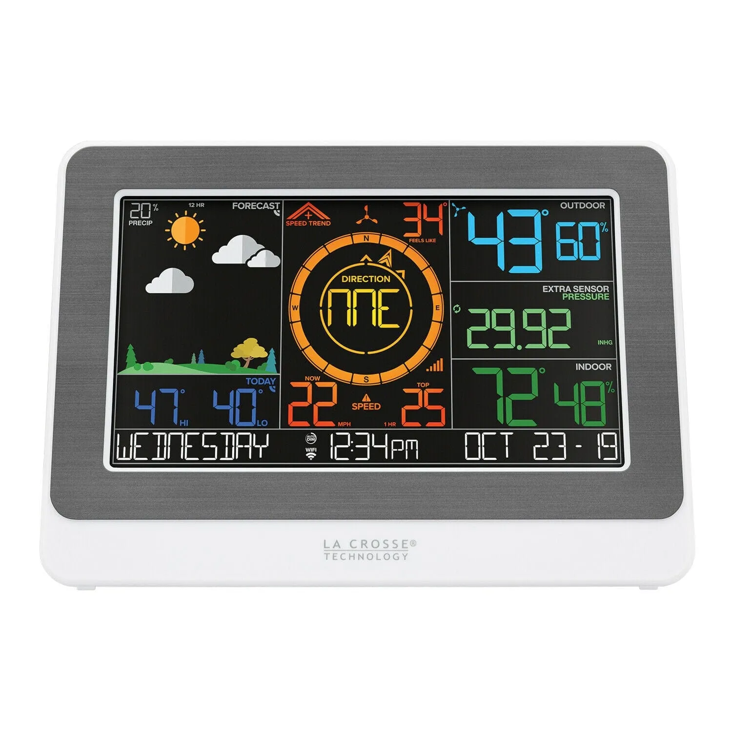 Powerful Indoor / Outdoor Personal Home Weather Station