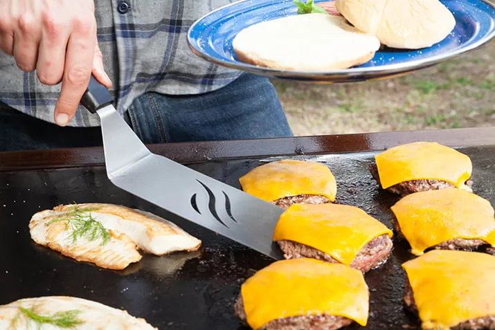 Professional Blackstone Griddle Spatula Kit Accessory Grill Tool Scrapper Frying
